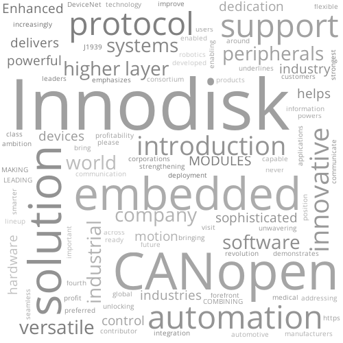 Innodisk Delivers the Future of Automation with CANopen Support